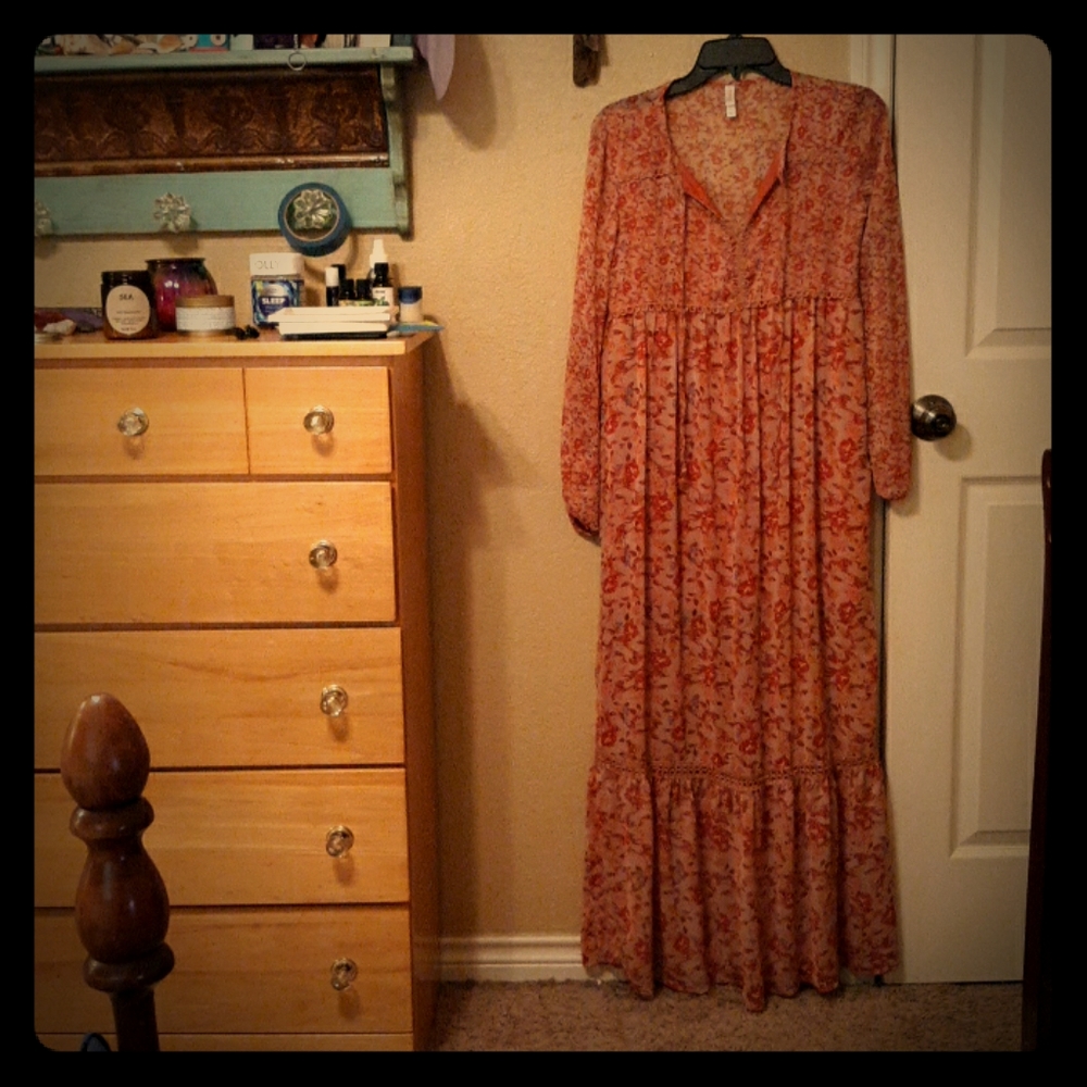 Maxi bohemian dress